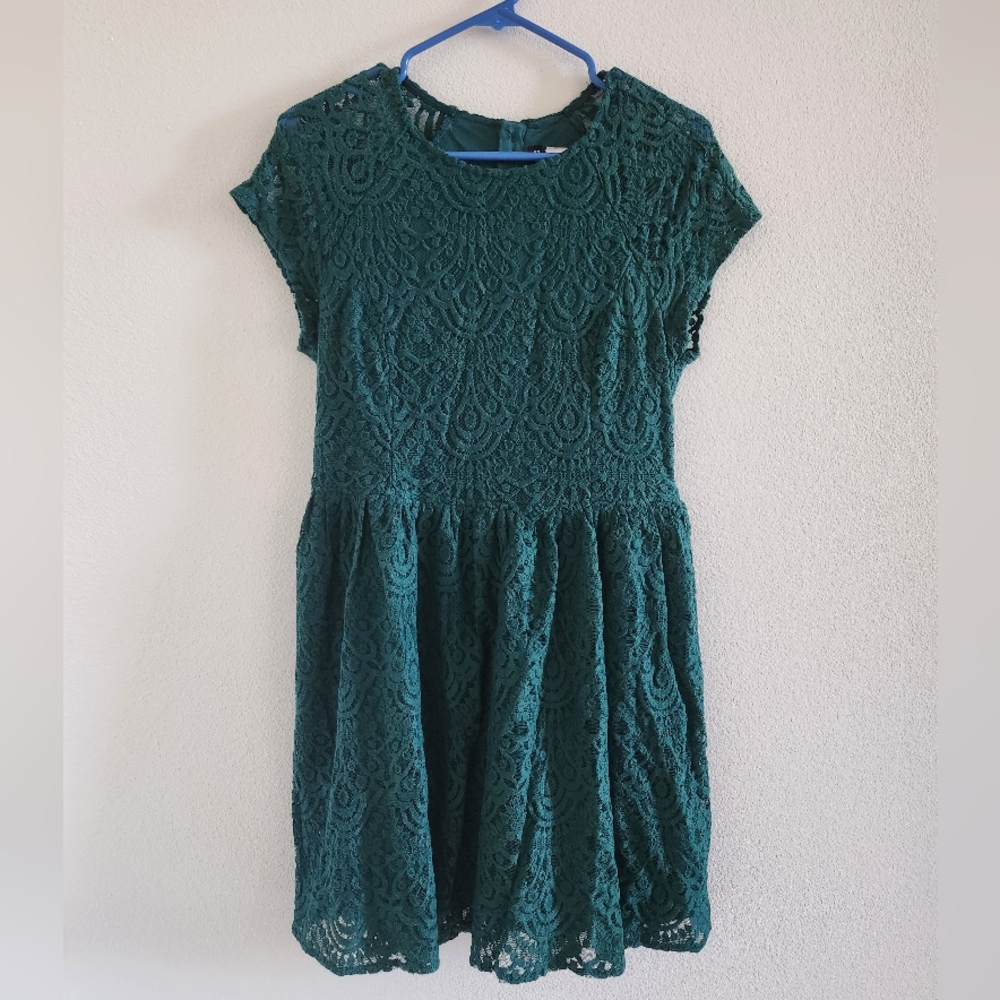 H&M Divided A-Line Lace Dress